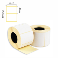 Термоэтикетка 58*40/550